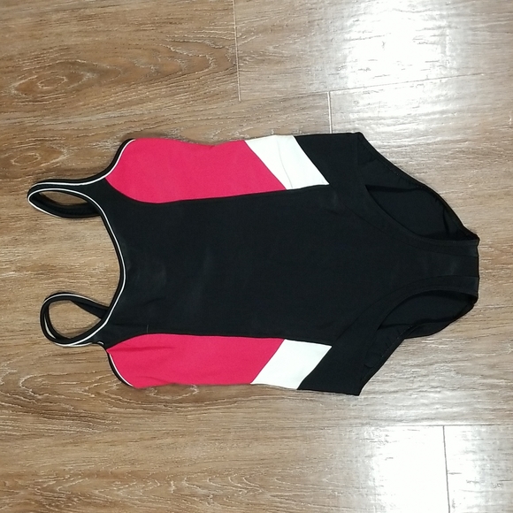 (16) CS Sport Swim Beachwear Pool Summer Color Block Textured Activewear Comfy - Picture 1 of 9